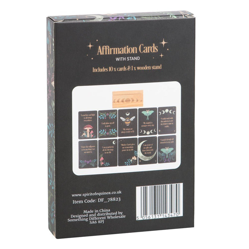 Affirmation Cards with Wooden Stand - Something Different Gift Shop