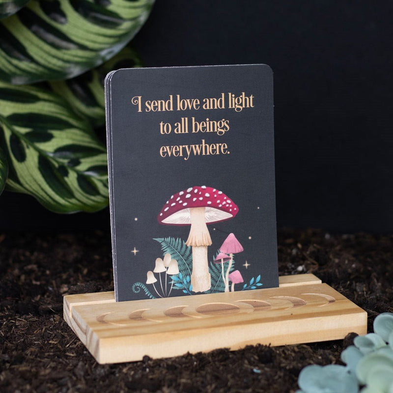 Affirmation Cards with Wooden Stand - Something Different Gift Shop