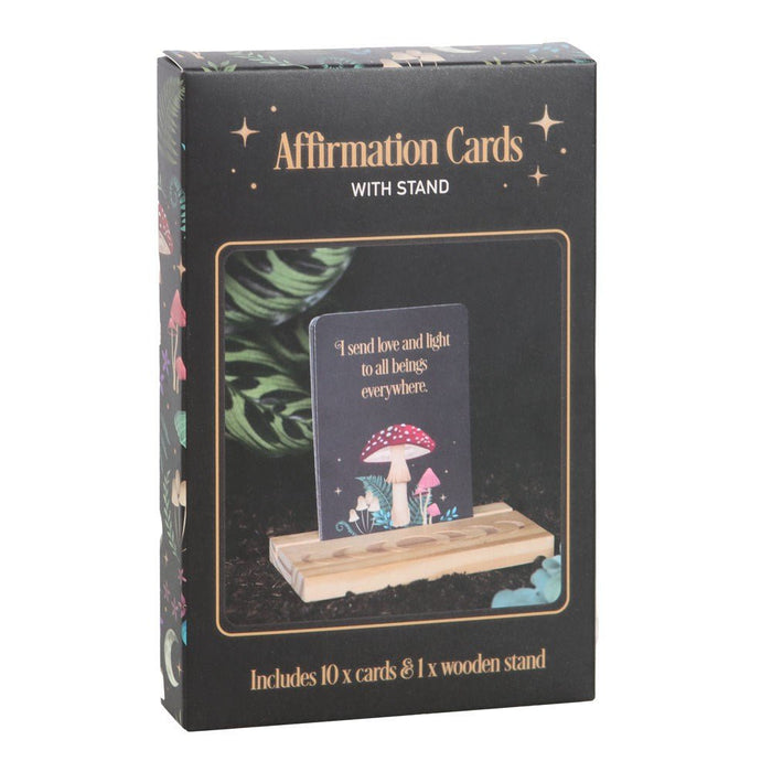 Affirmation Cards with Wooden Stand - Something Different Gift Shop