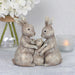 Animal Ornament - Bunny Fluffle Family - Something Different Gift Shop