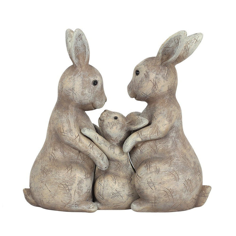 Animal Ornament - Bunny Fluffle Family - Something Different Gift Shop