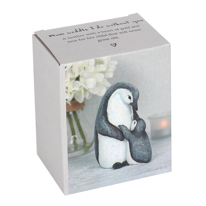 Animal Ornament - Penguin Mum Waddle I Do Without You - Something Different Gift Shop