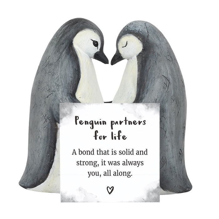 Animal Ornament - Penguin Partners For Life - Something Different Gift Shop