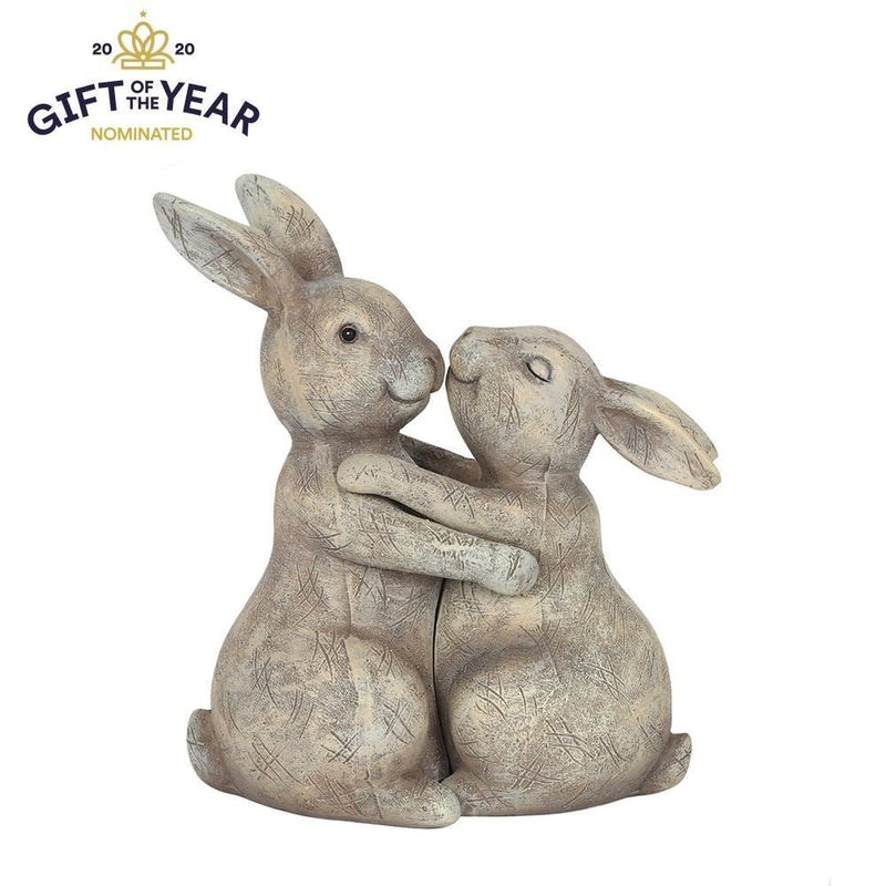 Animal Ornament - You Make My Heart Thump Bunny - Something Different Gift Shop