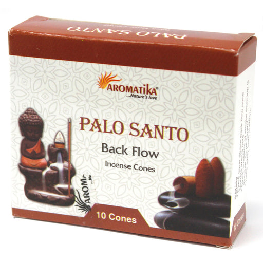 Aromatika Backflow Incense Cones - Palo Santo - Something Different Gift Shop