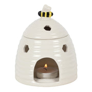 Beehive Oil Burner - White - Something Different Gift Shop