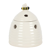 Beehive Oil Burner - White - Something Different Gift Shop