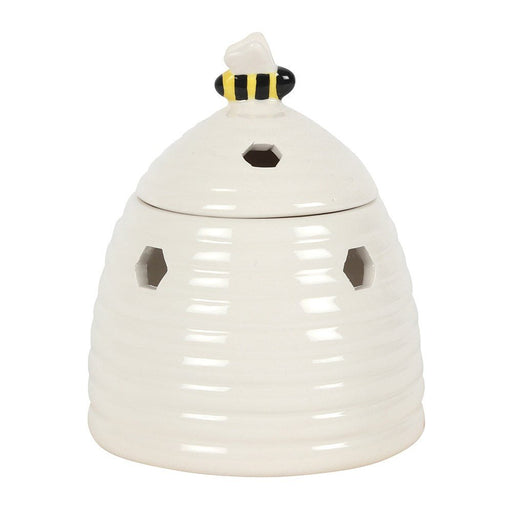 Beehive Oil Burner - White - Something Different Gift Shop