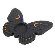 Black Moth Tealight Candle Holder - Something Different Gift Shop
