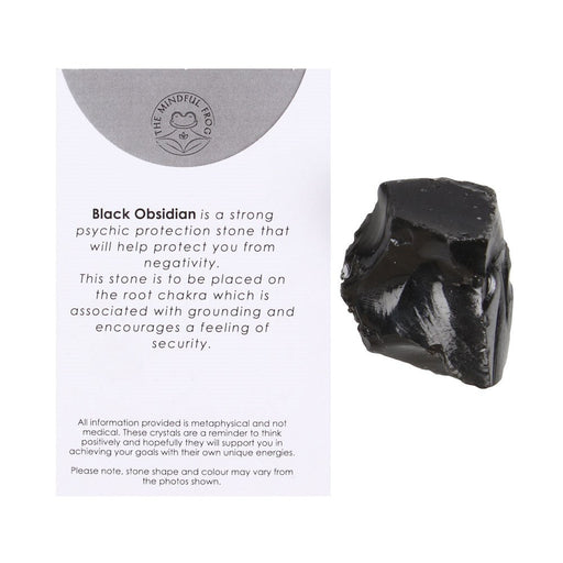 Black Obsidian Healing Rough Crystal - Something Different Gift Shop