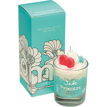 Bomb Cosmetics Piped Candle - Jade Princess - Something Different Gift Shop