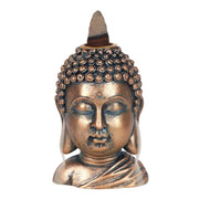 Bronze Buddha Head Backflow Burner - Something Different Gift Shop