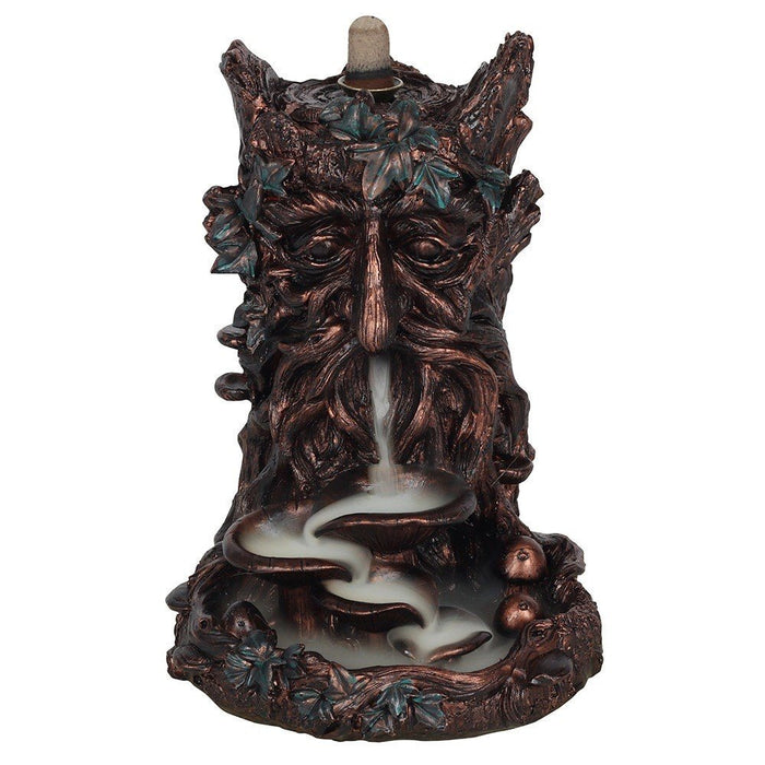 Bronze Effect Backflow Incense Burner - Tree Man - Something Different Gift Shop