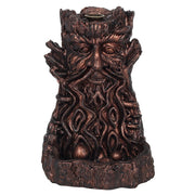 Bronze Effect Backflow Incense Burner - Tree Man Small - Something Different Gift Shop
