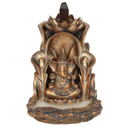 Bronze Ganesh Backflow Incense Burner - Something Different Gift Shop
