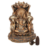 Bronze Ganesh Backflow Incense Burner - Something Different Gift Shop
