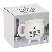 Cauldron Mug - White Witch - Something Different Gift Shop