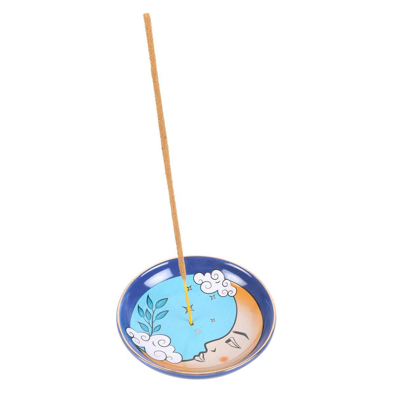 Celestial Incense Holder - The Moon - Something Different Gift Shop