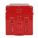 Ceramic House Oil Burner Red - Something Different Gift Shop
