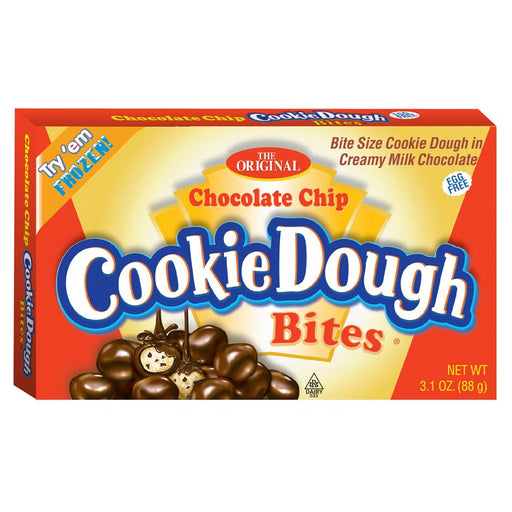 Cookie Dough Bites Theatre Box - Chocolate Chip 88g - Something Different Gift Shop