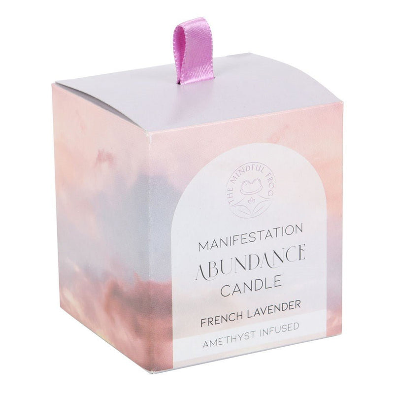Crystal Chip Candle - Abundance - Something Different Gift Shop