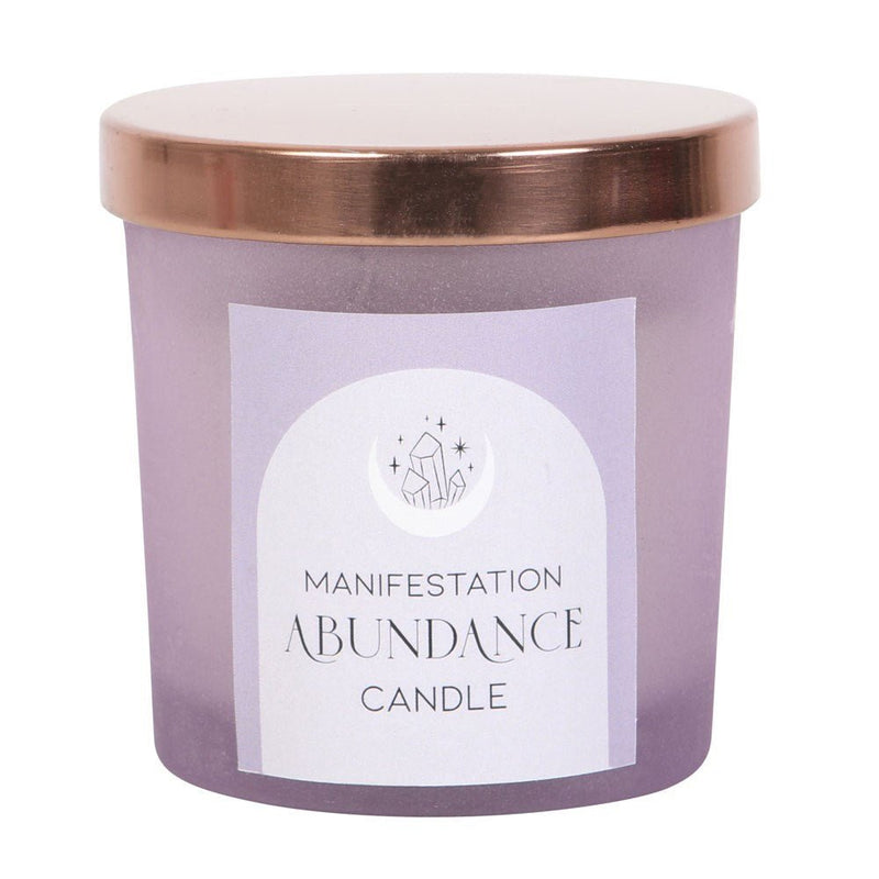 Crystal Chip Candle - Abundance - Something Different Gift Shop