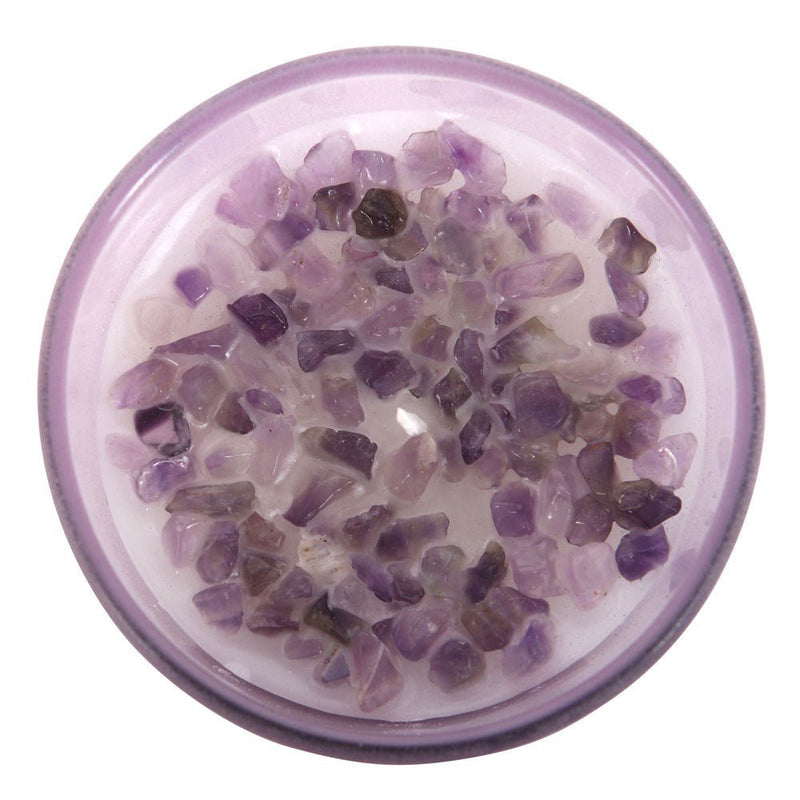Crystal Chip Candle - Abundance - Something Different Gift Shop