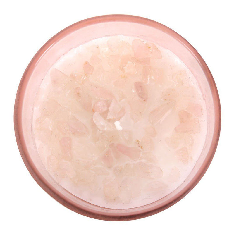 Crystal Chip Candle - Gratitude - Something Different Gift Shop