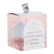 Crystal Chip Candle - Positive Energy - Something Different Gift Shop