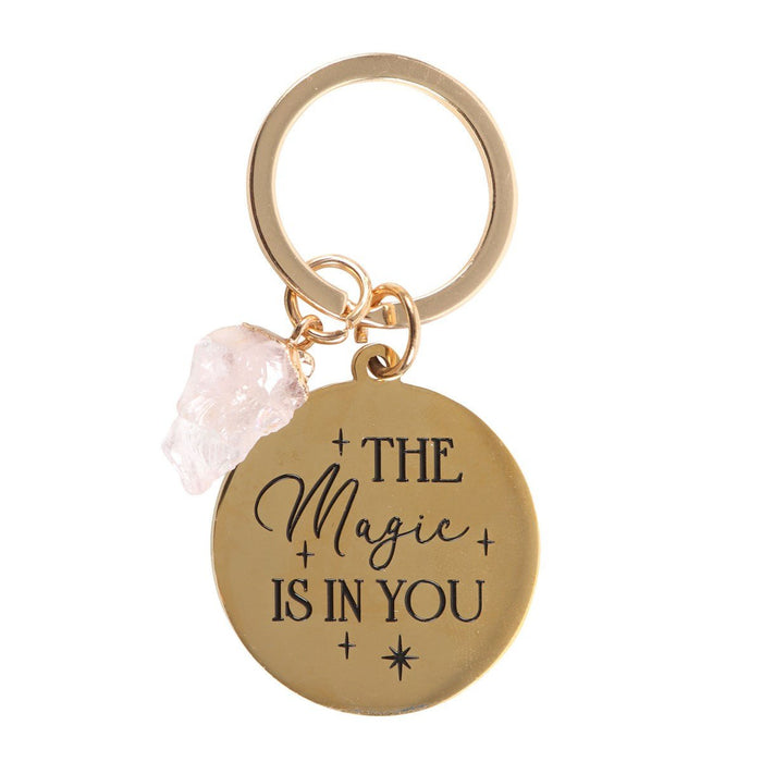 Crystal Keyring - The Magic Is In You - Something Different Gift Shop