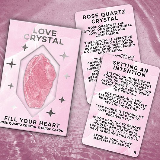 Crystal Kit - Love - Something Different Gift Shop