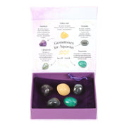 Crystal Tumblestone Set - Aquarius - Something Different Gift Shop