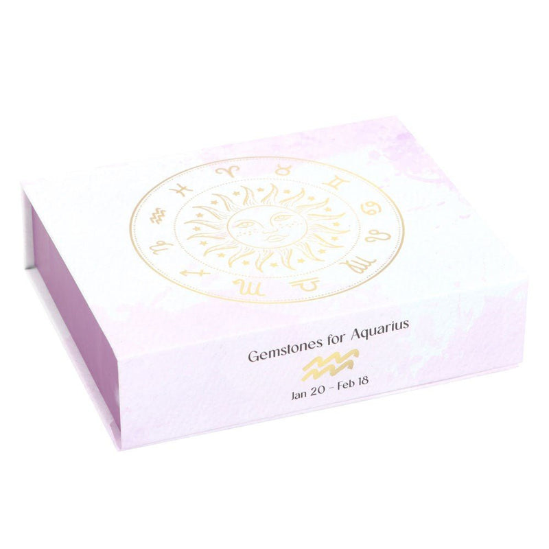 Crystal Tumblestone Set - Aquarius - Something Different Gift Shop