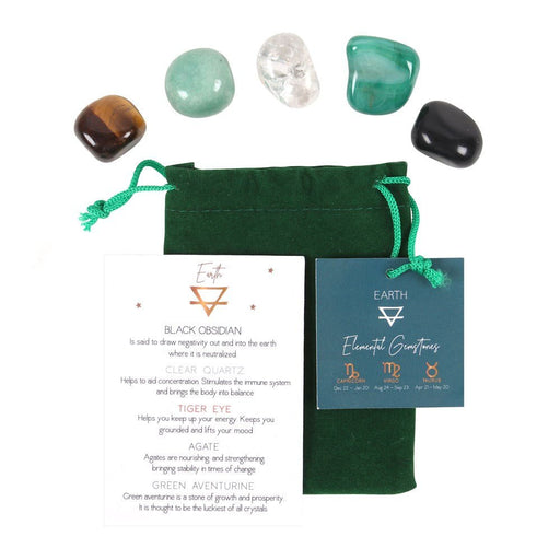 Earth Element Tumble Gemstone Set - Something Different Gift Shop