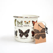 Enamel Mug - Butterflies - Something Different Gift Shop