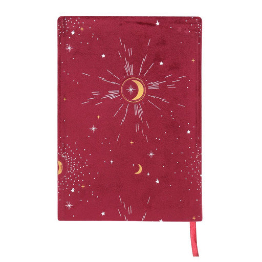 Fire Element Velvet A5 Notebook - Something Different Gift Shop