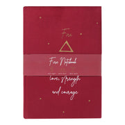 Fire Element Velvet A5 Notebook - Something Different Gift Shop