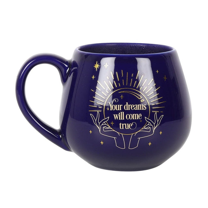 Fortune Teller Colour Changing Mug - Blue - Something Different Gift Shop