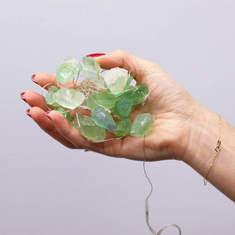 Gemstone Enchantment Lights - Jade - Something Different Gift Shop