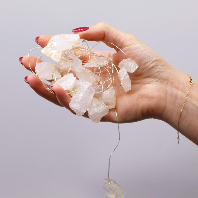 Gemstone Enchantment Lights - Rock Quartz - Something Different Gift Shop