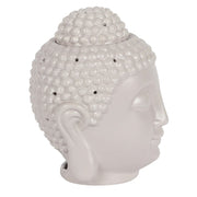 Giant Buddha Head Oil Burner - Grey - Something Different Gift Shop