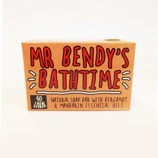 Go La La Mr Bendy's Bathtime Soap Bar 95g - Something Different Gift Shop