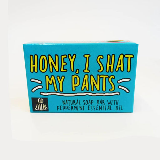 Go La La Shat My Pants Soap Bar 95g - Something Different Gift Shop