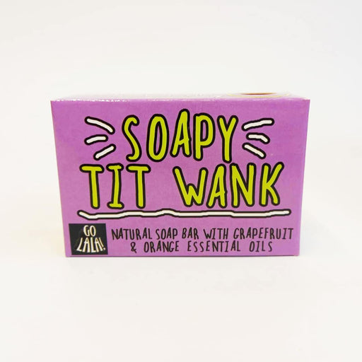 Go La La Soapy Tit Wank Soap Bar 95g - Something Different Gift Shop