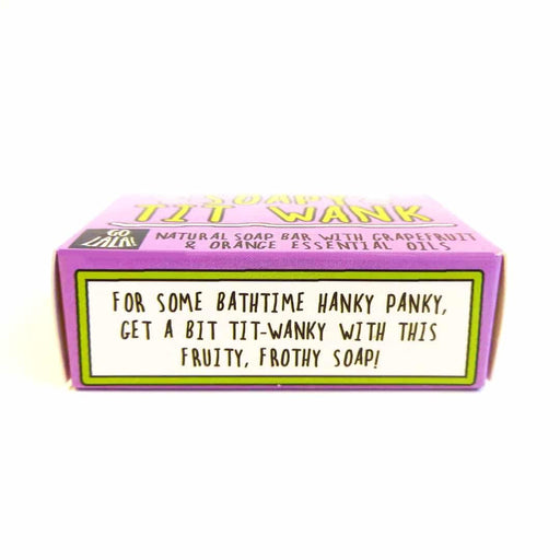 Go La La Soapy Tit Wank Soap Bar 95g - Something Different Gift Shop