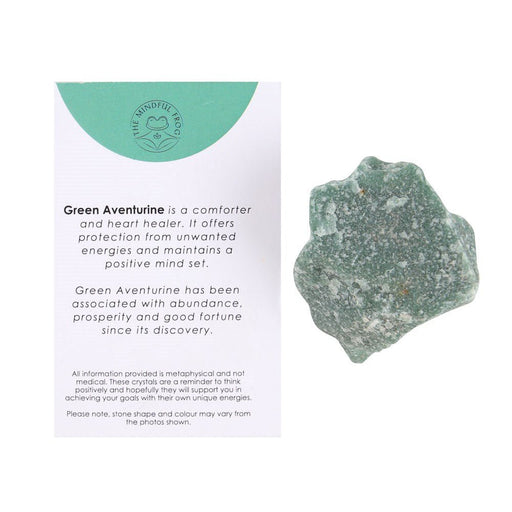Green Aventurine Healing Rough Crystal - Something Different Gift Shop