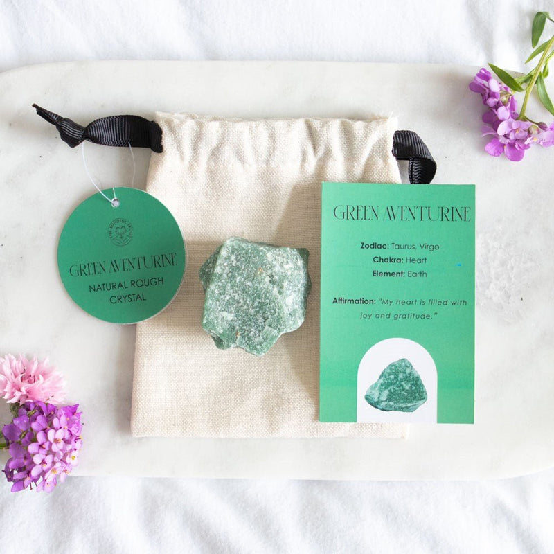 Green Aventurine Healing Rough Crystal - Something Different Gift Shop