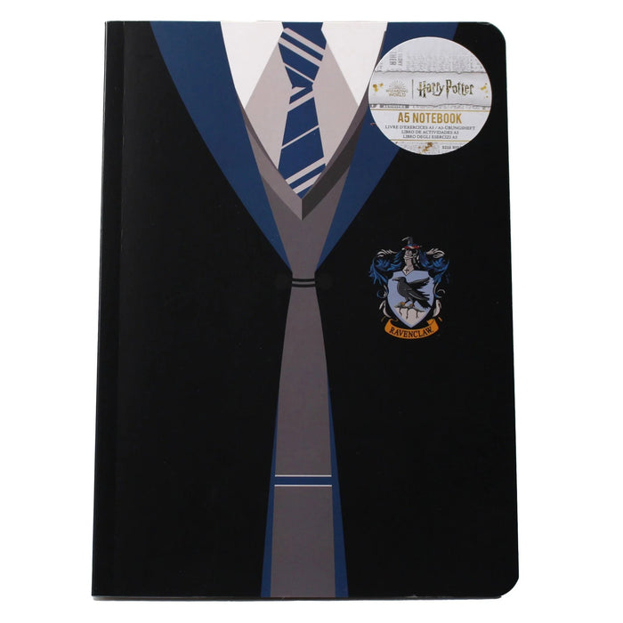 Harry Potter A5 Exercise Book - Ravenclaw Uniform - Something Different Gift Shop