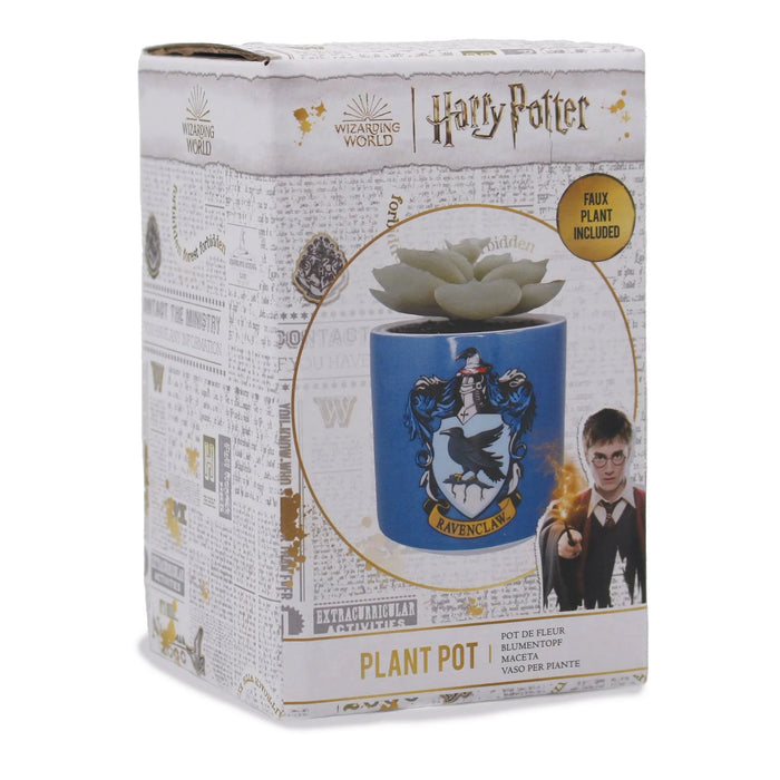Harry Potter Faux Plant Pot - Ravenclaw - Something Different Gift Shop