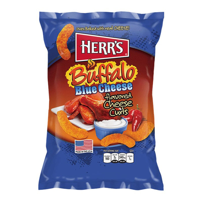 Herr's Buffalo Blue Cheese Curls 198g - Something Different Gift Shop